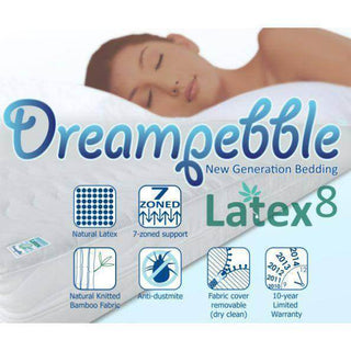 Dreampebble Full Natural Latex 8 Mattress Singapore