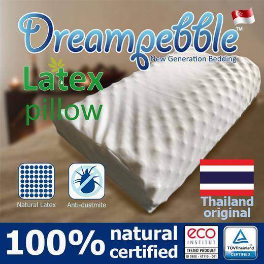 Dreampebble Natural Latex Massage Pillow Singapore