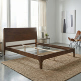 Drew Wooden Bed