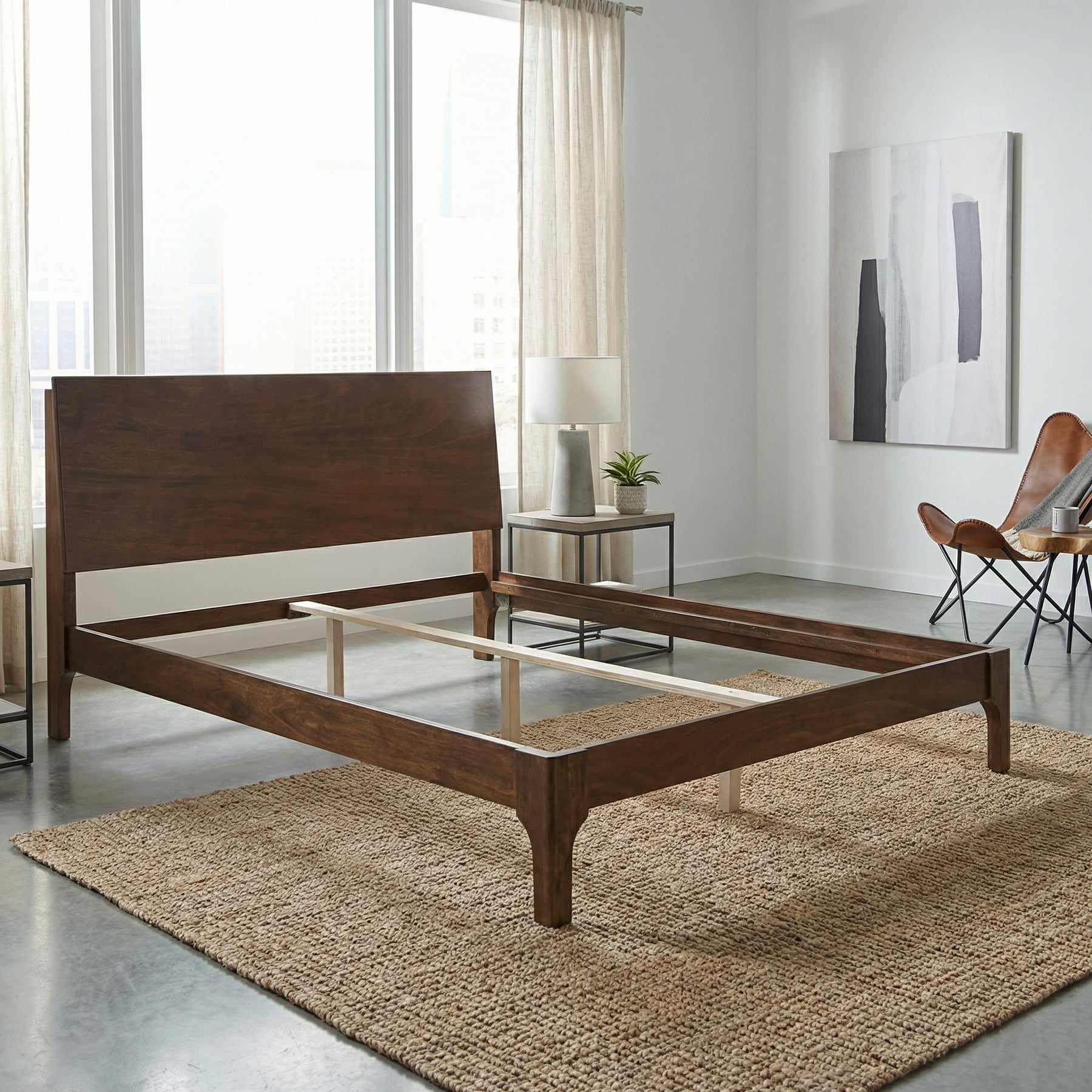 Drew Wooden Bed