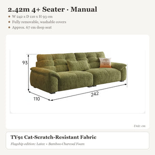 2.42m 4+ Seater · Manual