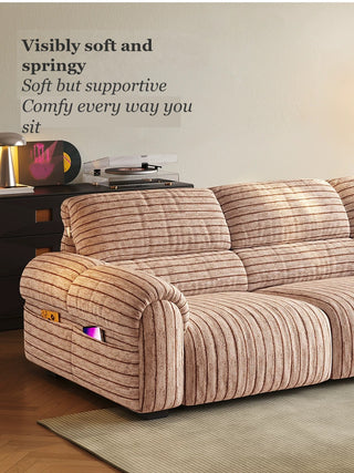 Armrest with side pocket