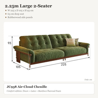 2.25m Large 2-Seater