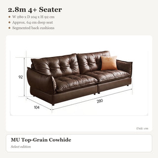 2.8m 4+ Seater