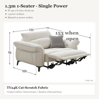 1.3m 1-Seater · Single Power