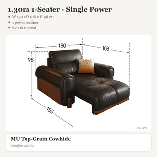 1.30m 1-Seater · Single Power