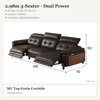 2.98m 3-Seater · Dual Power