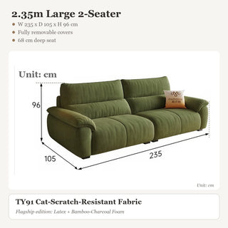 2.35m Large 2-Seater