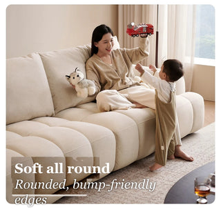 Lavarero Cloud Fabric Sofa, view 7