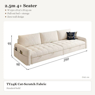 2.5m 4+ Seater