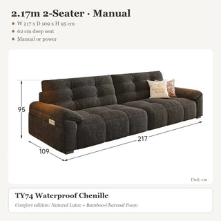 2.17m 2-Seater · Manual