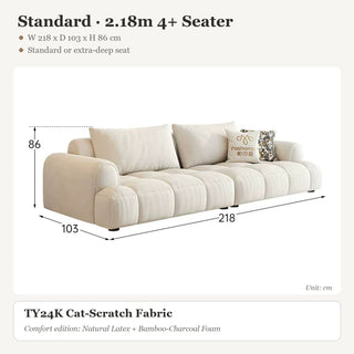Standard · 2.18m 4+ Seater