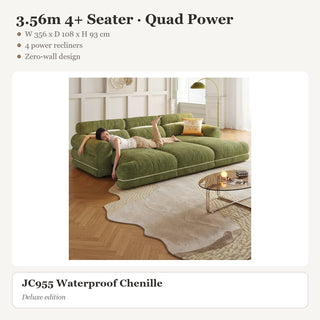 3.56m 4+ Seater · Quad Power