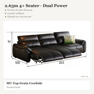 2.63m 4+ Seater · Dual Power
