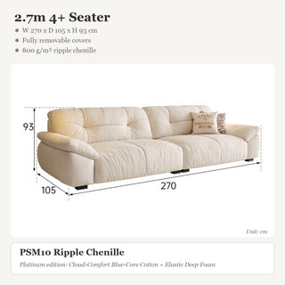 2.7m 4+ Seater
