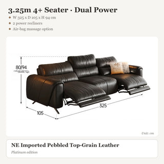 3.25m 4+ Seater · Dual Power