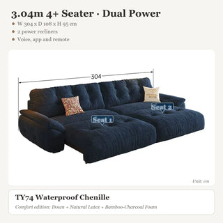3.04m 4+ Seater · Dual Power