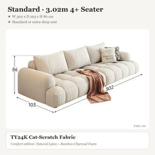 Standard · 3.02m 4+ Seater