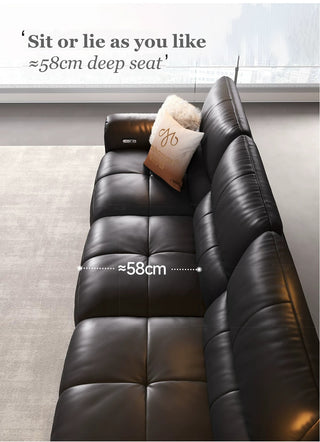 58 cm deep seat