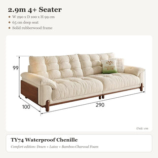 2.9m 4+ Seater