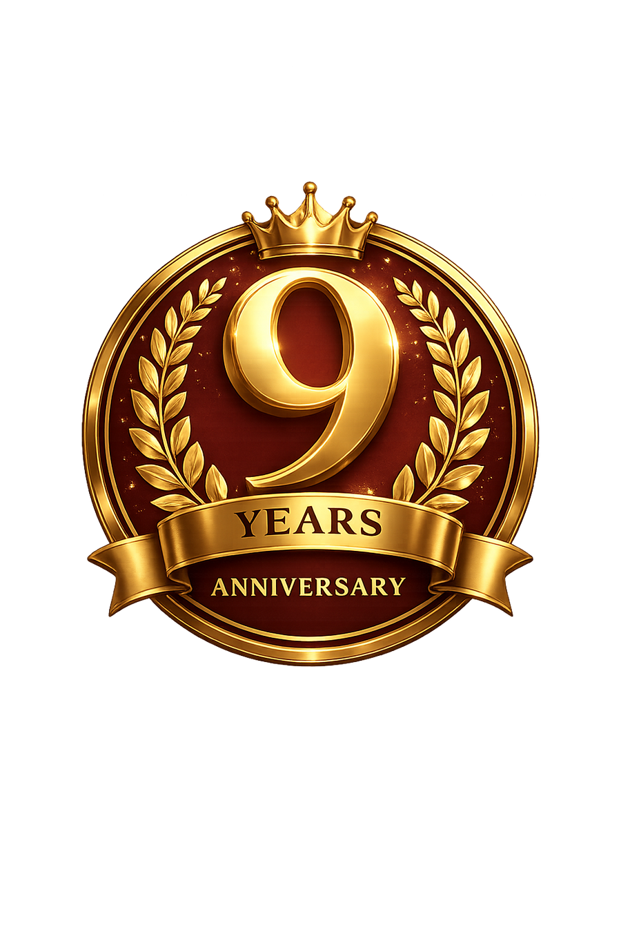 9th anniversary badge