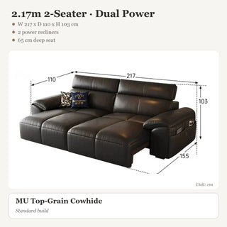 2.17m 2-Seater · Dual Power