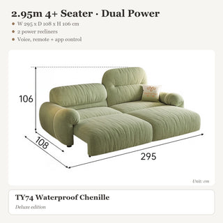 2.95m 4+ Seater · Dual Power
