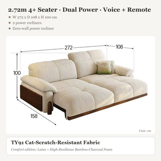 2.72m 4+ Seater · Dual Power · Voice + Remote