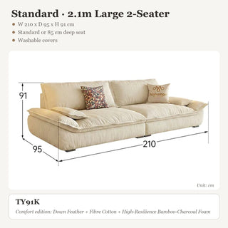Standard · 2.1m Large 2-Seater