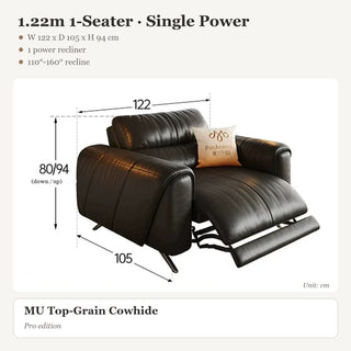 1.22m 1-Seater · Single Power