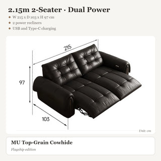 2.15m 2-Seater · Dual Power