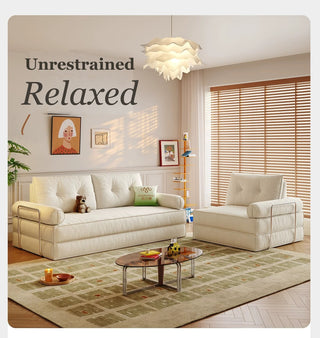 Sofa and armchair