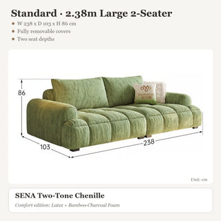 Standard · 2.38m Large 2-Seater