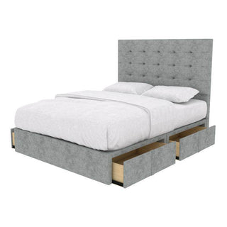 Edith Fabric Drawer Bed Frame Singapore