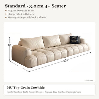Standard · 3.02m 4+ Seater