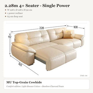 2.28m 4+ Seater · Single Power
