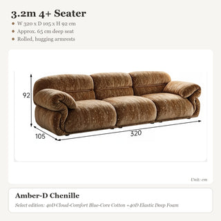 3.2m 4+ Seater