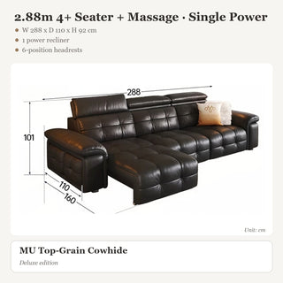 2.88m 4+ Seater + Massage · Single Power