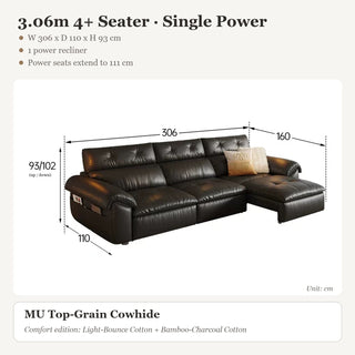 3.06m 4+ Seater · Single Power