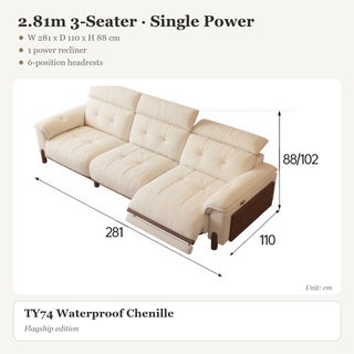 2.81m 3-Seater · Single Power