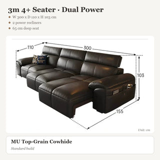 3m 4+ Seater · Dual Power