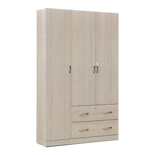 Megafurniture | Elise Open 3 Door Wardrobe (Without Top) | Open Door Wardrobe