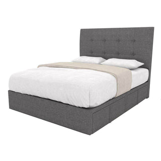 Ellie Fabric Drawer Bed Frame (Water Repellent) Singapore