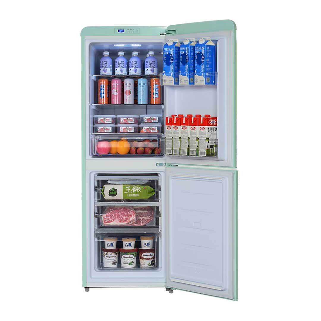 EuropAce Retro 2-Door 170L Deluxe Refrigerator (ER 7178A) Singapore