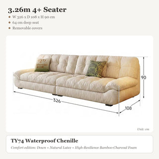 3.26m 4+ Seater