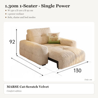 1.30m 1-Seater · Single Power