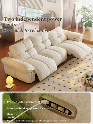 Two independent power seats