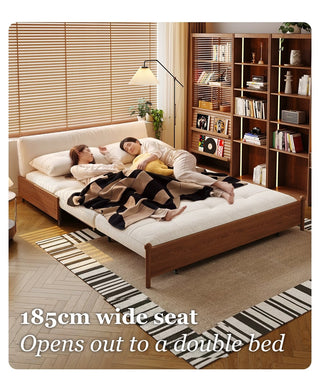 Opens to a double bed