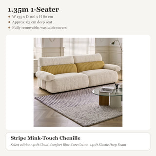 1.35m 1-Seater