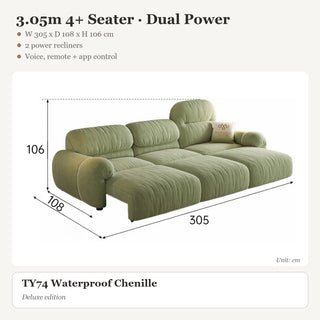 3.05m 4+ Seater · Dual Power